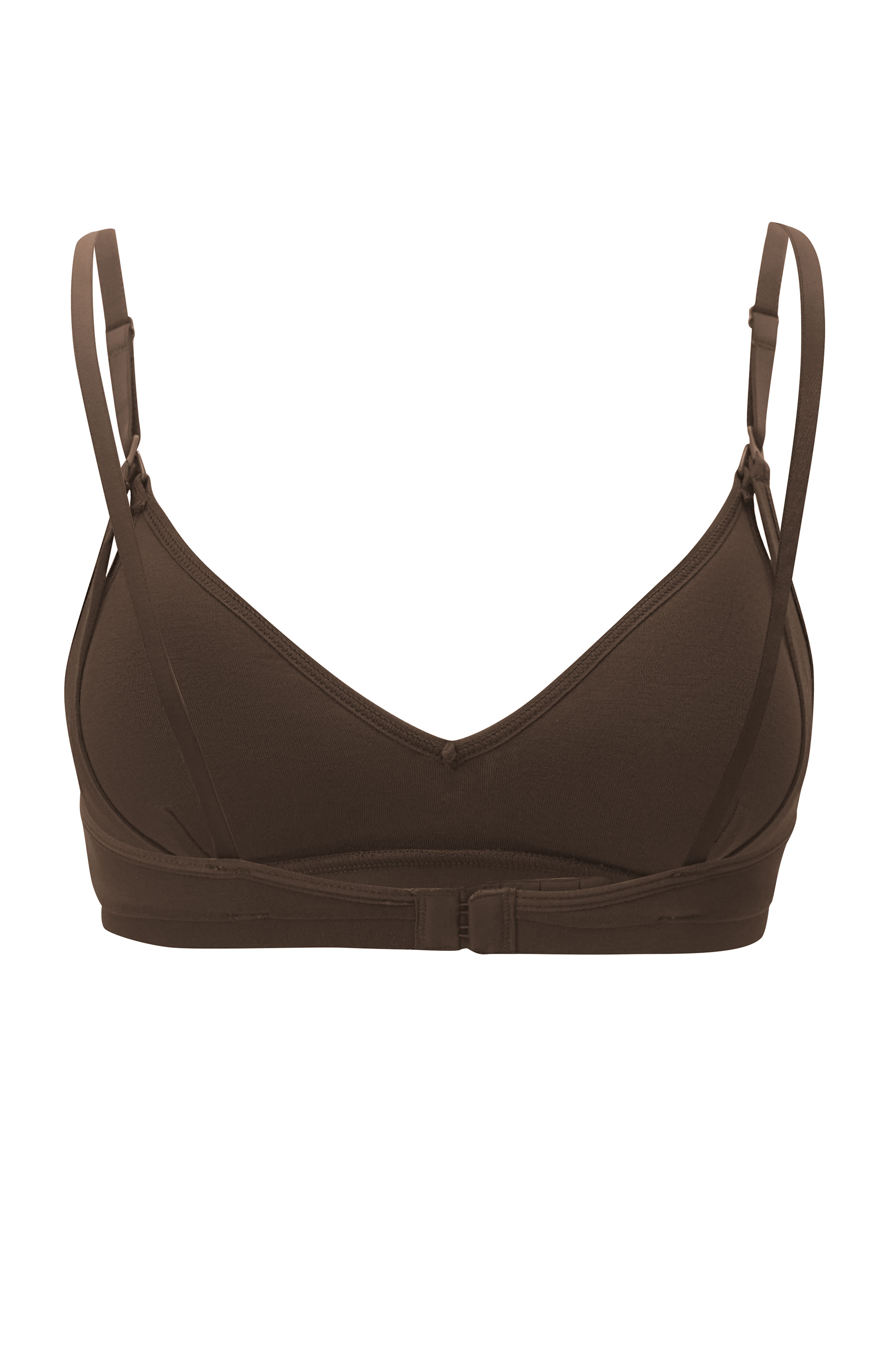 Back view of Women's Nursing Bra in Toffee
