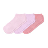 Women's Ankle Socks 3-Pack in Ballet on a white background