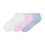 Women's Ankle Socks 3-Pack in Calm on a white background