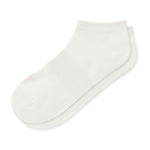 Women's Ankle Socks in Cloud laying flat on a white background.