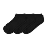Women's Ankle Socks 3-Pack in Midnight laying flat on a white background.