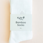 Crew Socks in Cloud in packaging
