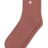 Adult Crew Socks in Ember