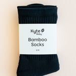 Crew Socks in Midnight in packaging