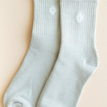 Flat lay of Crew Socks in Oat