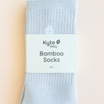 Kyte Crew Socks in Storm in packaging