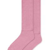 Adult Scrunch Socks in Apple Blossom on a white background