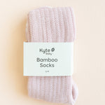 Scrunch Socks in Blush in packaging