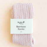 Scrunch Socks in Blush in packaging
