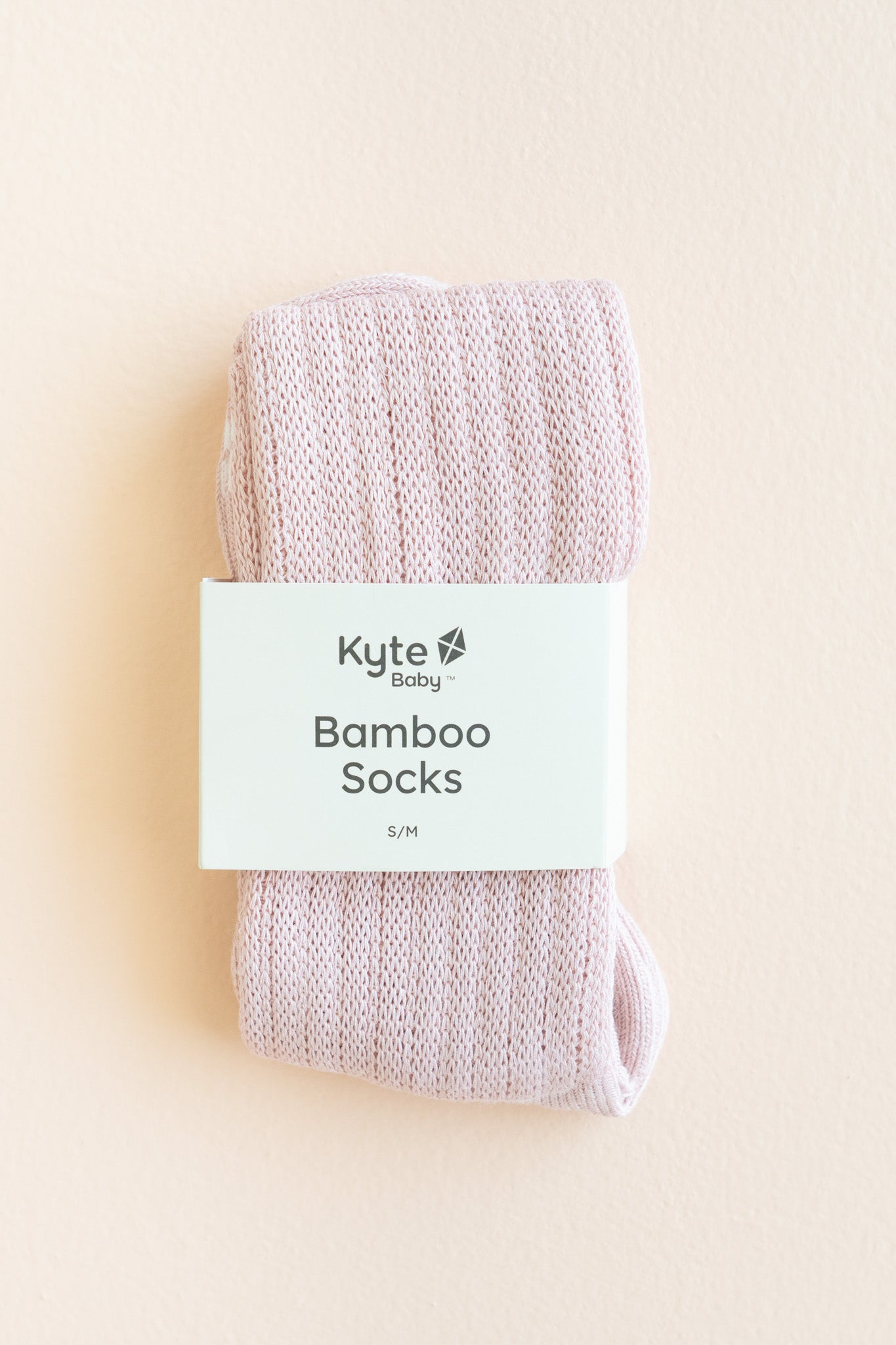 Scrunch Socks in Blush in packaging