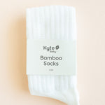 Kyte Scrunch Socks in Cloud in packaging