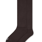 Adult Scrunch Socks in Espresso on a white background