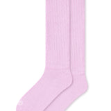 Adult Scrunch Socks in Thistle on a white background