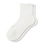Women's Ruffle Socks in Cloud
