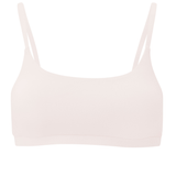 Front view of Women's Scoop Neck Bralette in Blonde