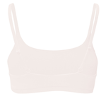Back view of Women's Scoop Neck Bralette in Blonde