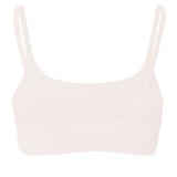 Back view of Women's Scoop Neck Bralette in Blonde