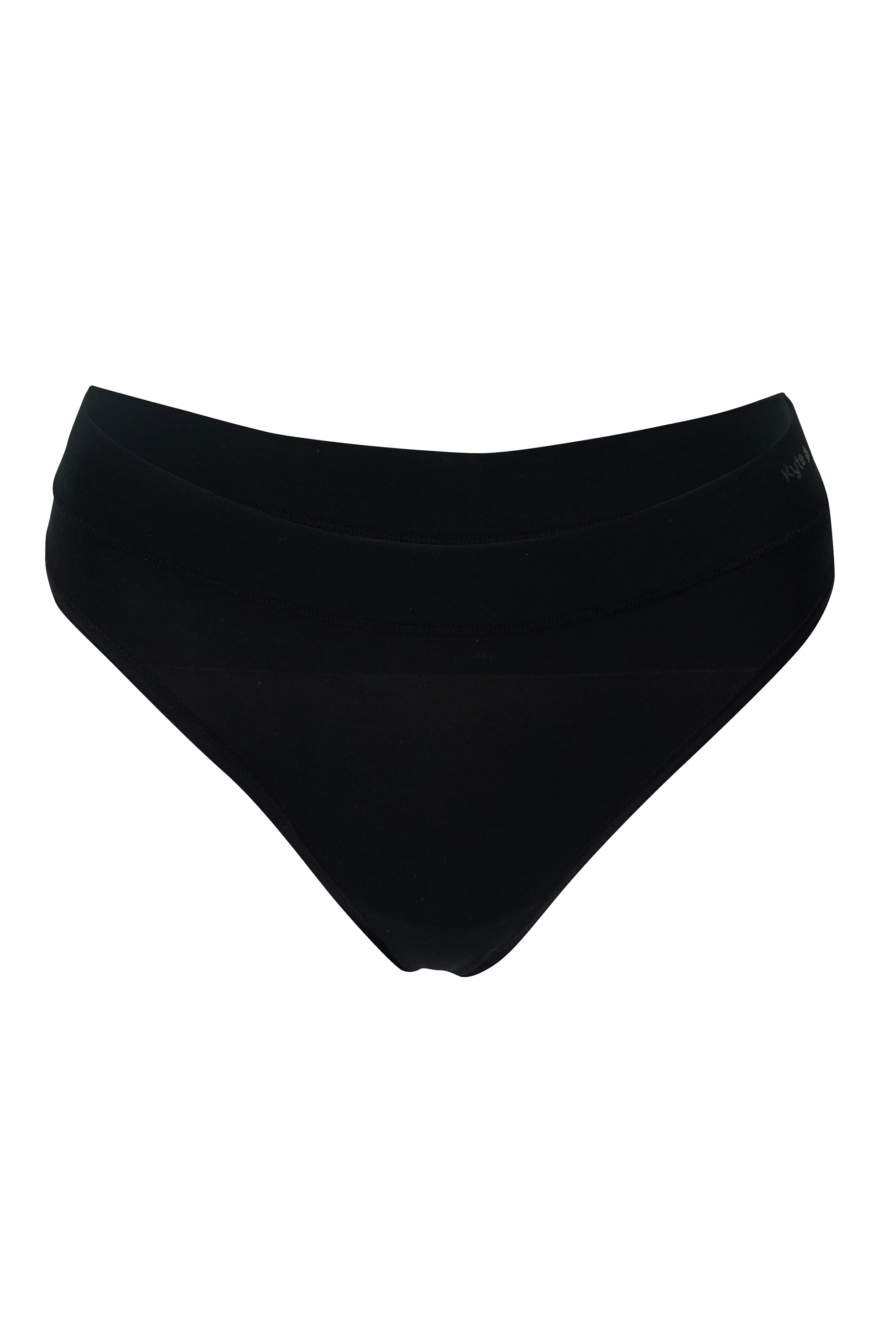 Women's Thong in Midnight front view