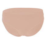 Front view of Women's Midi Brief in Chai