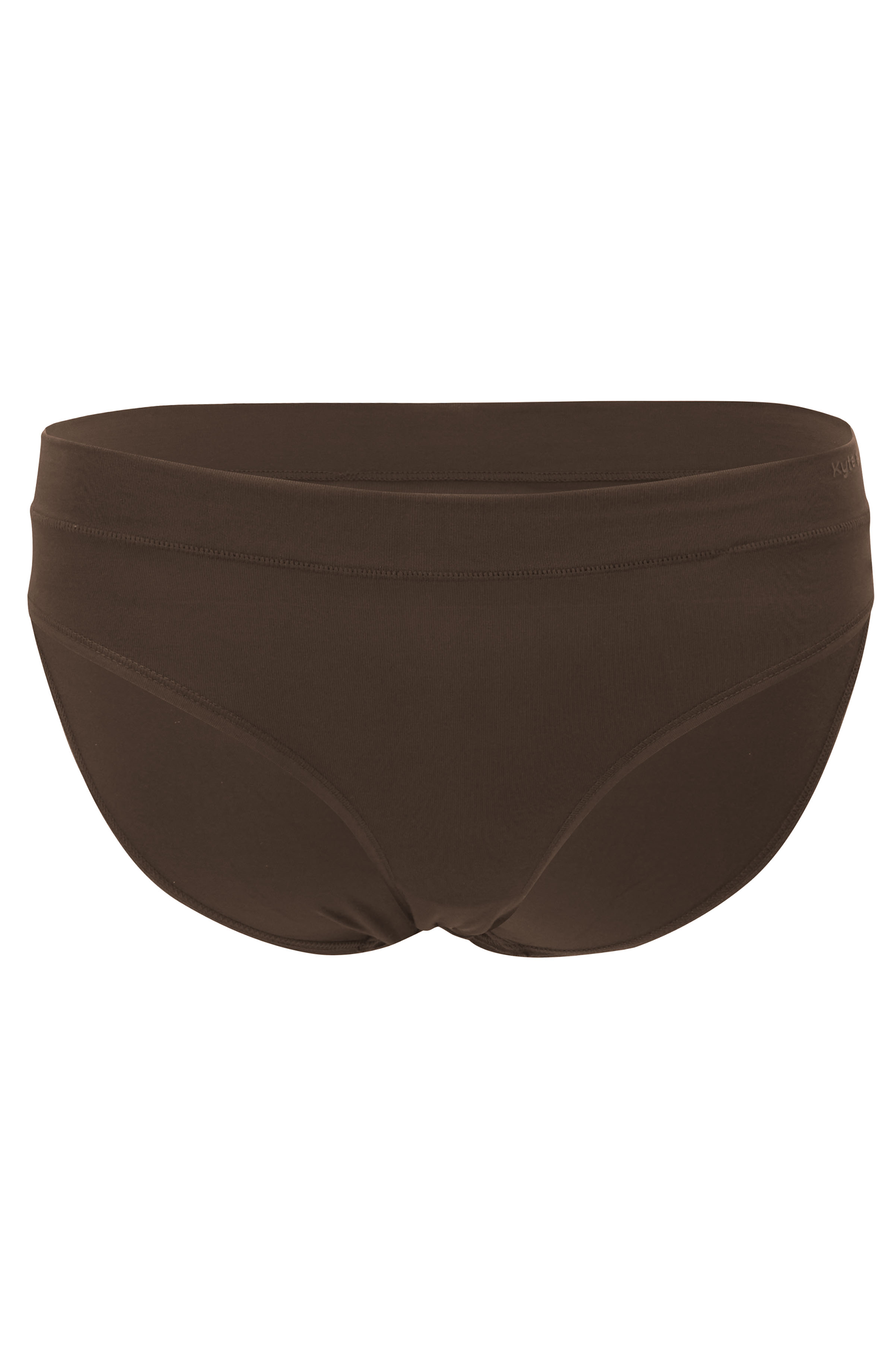 Front view of the Women's Midi Brief in Toffee