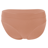 Front view of Women's Midi Brief in Latte