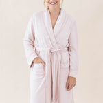 Kyte Baby's Adult Robe in Blush