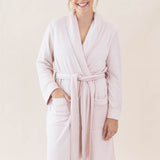 Kyte Baby's Adult Robe in Blush