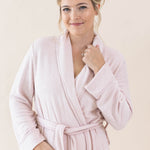 Kyte Baby's Adult Robe in Blush