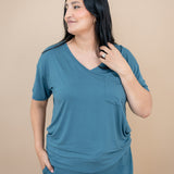Women’s Relaxed Fit V-Neck in Atlantic