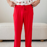 Men's Lounge Pants in Cardinal