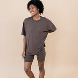 Women’s Biker Short Set in Espresso