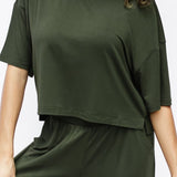 Bamboo Women's Short Sleeve Tee in Fir