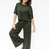 Bamboo Women's Short Sleeve Tee in Fir