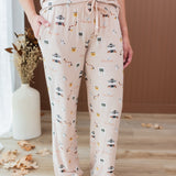Close up of the Women's Lounge Pants in Gilmore Girls