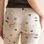 Close up of the backside of the Women's Lounge Pants in Gilmore Girls on a model 