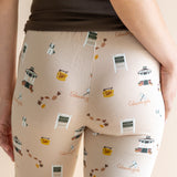 Close up of the backside of the Women's Lounge Pants in Gilmore Girls on a model 
