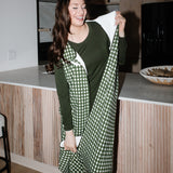 Adult Sleep Bag Walker in Gingham Fir