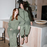 Adult Sleep Bag Walker in Gingham Fir