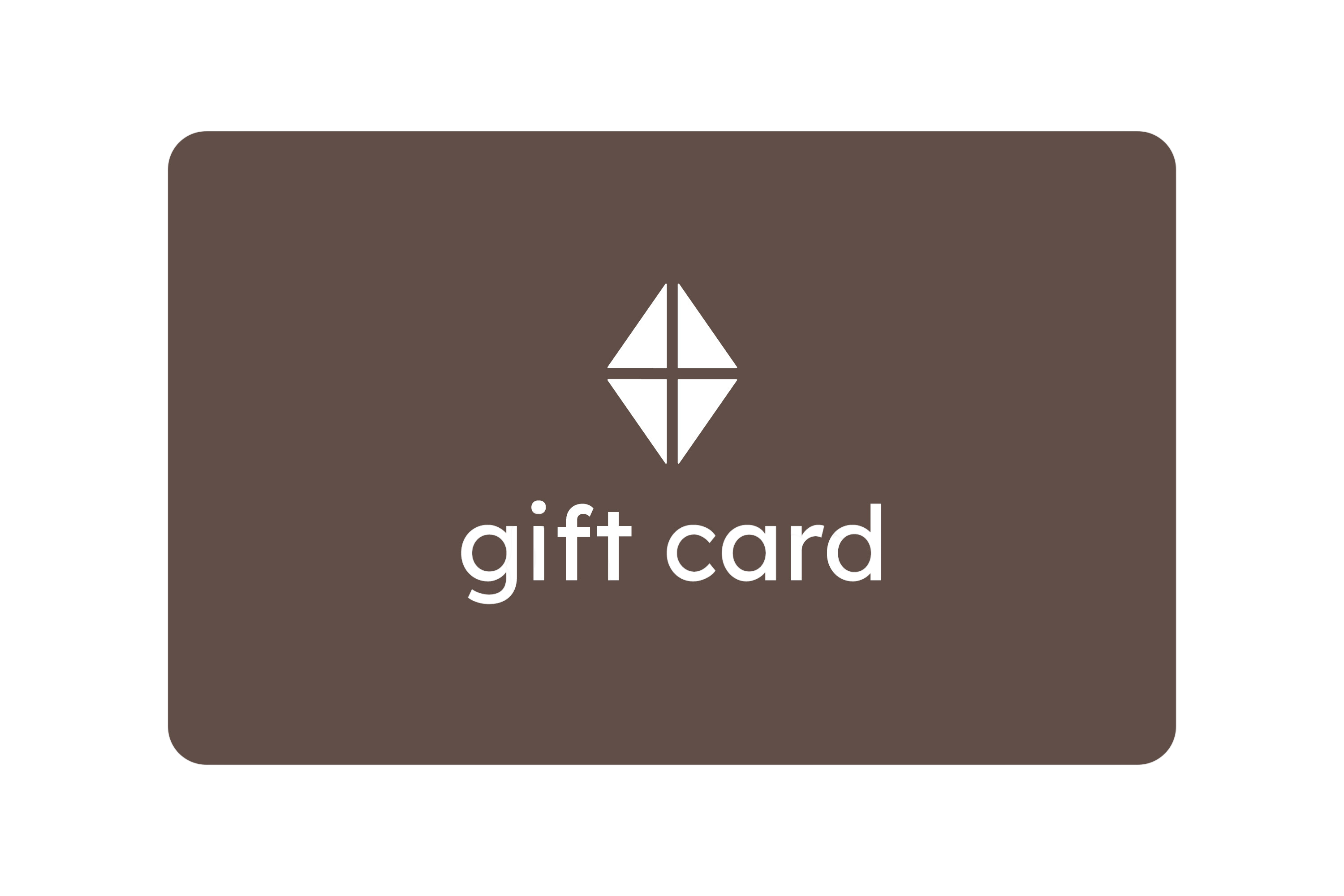 Gift card with kite icon