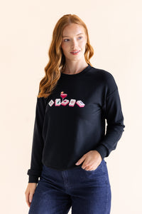  Model is 5'8