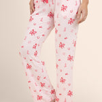 Female modeling the Women's Lounge Pants in Disco Cowgirl