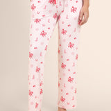 Women's Lounge Pants in Disco Cowgirl shown on a female model ::: Model is 5'7" wearing size S ///