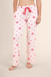 Women's Lounge Pants in Disco Cowgirl shown on a female model ::: Model is 5'7" wearing size S ///