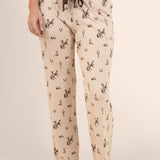 Female modeling the Women's Lounge Pants in Classic Cowboy ::: Model is 5'7" wearing size S ///