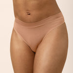 Tan thong on a beige background