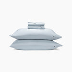 Product photo of the Bamboo Sateen Sheet Set in Ice