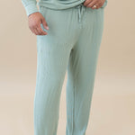Kyte Baby's Men's Ribbed Jogger Pant in Thyme