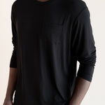 Male model wearing the Men's Jogger Set in Midnight