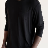 Male model wearing the Men's Jogger Set in Midnight