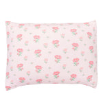 Product photo showing the front side of Standard Pillowcase in Sakura Peony